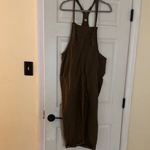Aerie Olive Jumpsuit